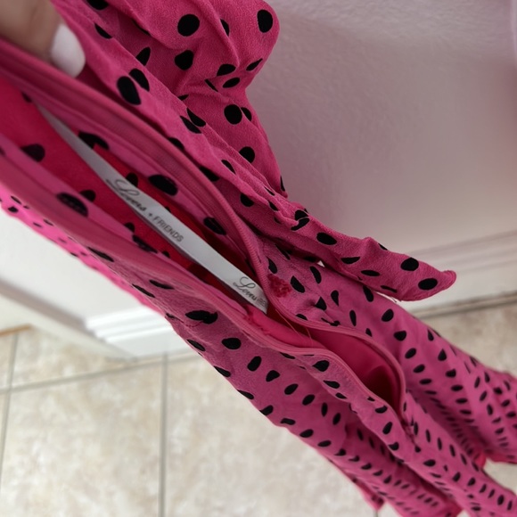 Lovers & Friends Pink Polka Dot Dress - Picture 8 of 12